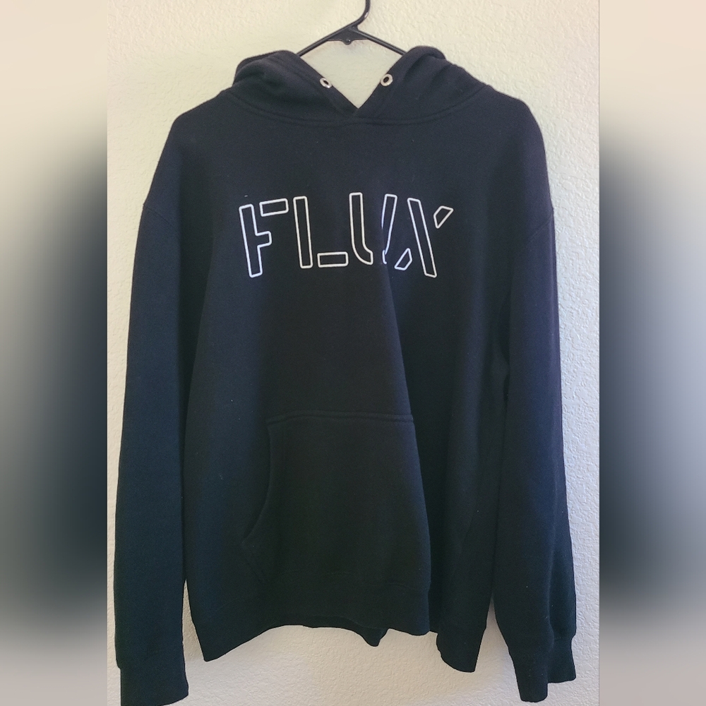 FKUX Defense black with NVGs On Hoodie large Hoodie "Rare"